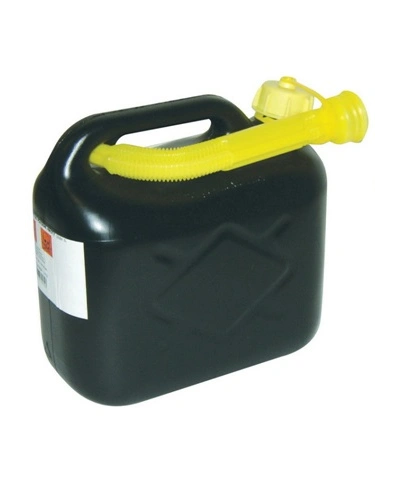 Plastový kanystr černý na benzín 5 l