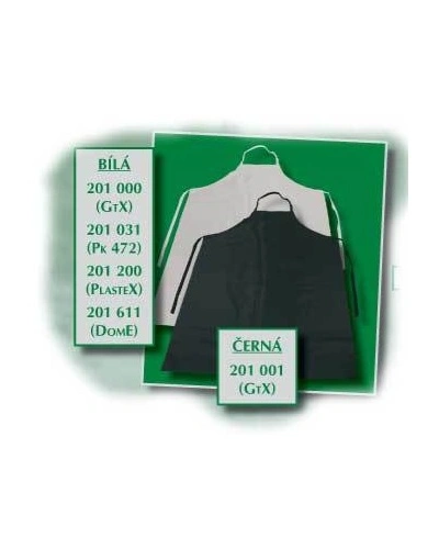 gumotextilní zástěra černá