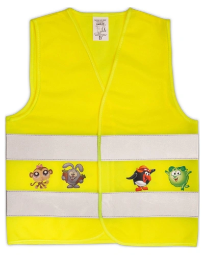Vesta dětská reflexní TEDDY, žlutá, vel. XS.jpg