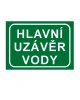 HLAVNÍ UZÁVĚR VODY - TEXT