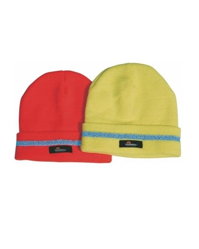 Pletená výstražná čepice KEADY oranžová