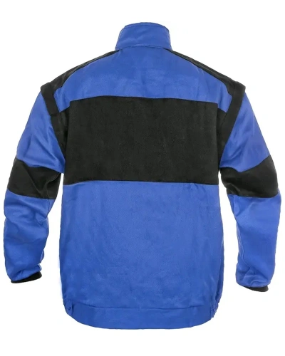 Blůza pánská montérková zimní LUXY HUGO, modrá-černá 3.jpg