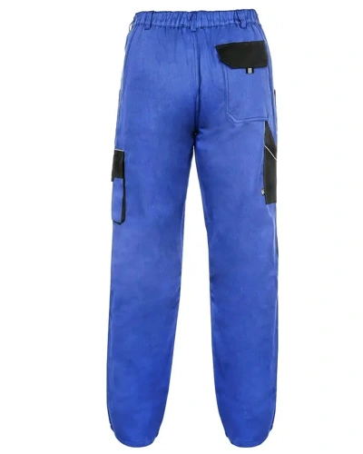 Kalhoty dámskémonterkové do pasu LUXY ELENA, modro-černé 2.jpg Kalhoty dámskémonterkové do pasu LUXY ELENA, modro-černé 2.jpg