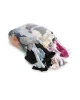 Použitý textil barevný páraný