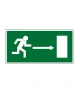 Bezpečnostní tabulka ÚNIKOVÝ VÝCHOD VPRAVO