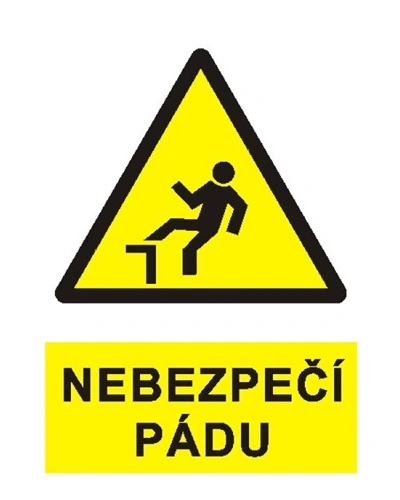 NEBEZPEČÍ PÁDU