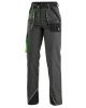 Kalhoty dámské montérkové do pasu SIRIUS AISHA, šedo-zelené 1.jpg