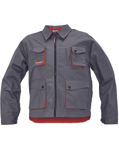 Blůza pánská montérková DESMAN, šedá.jpg