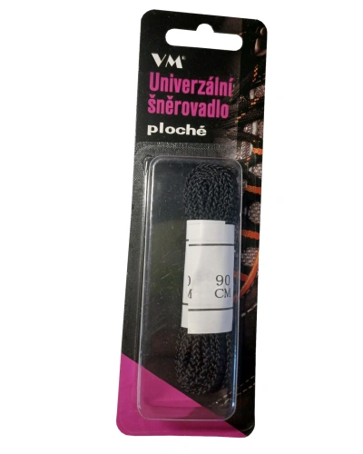 Šněrovadlo 3101, ploché, černá-šedá, 90 cm.jpg