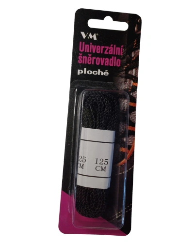 Šněrovadlo 3101, ploché, černá-šedá, 125 cm.jpg
