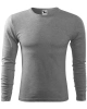 Tričko pánské Fit-T Long Sleeve 119 - tmavě šedý melír Tričko pánské Fit-T Long Sleeve 119 - tmavě šedý melír