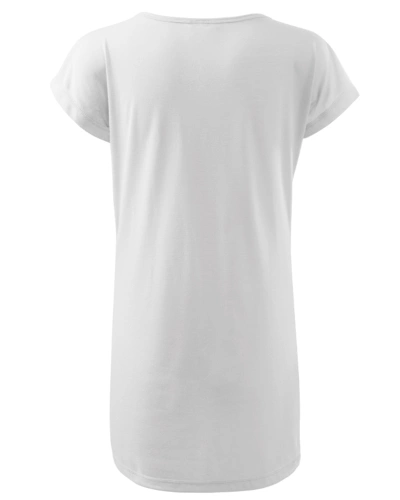 Tričko-šaty dámské Love 123 bílá 2.jpg