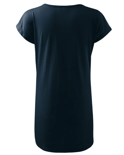 Tričko-šaty dámské Love 123 námořní modrá 2.jpg