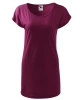 Tričko-šaty dámské Love 123 fuchsiová 1.jpg