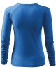 Tričko dámské Elegance 127 azurově modrá 1.jpg Tričko dámské Elegance 127 azurově modrá 1.jpg