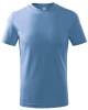 Tričko dětské Basic 138 nebesky modrá 1.jpg