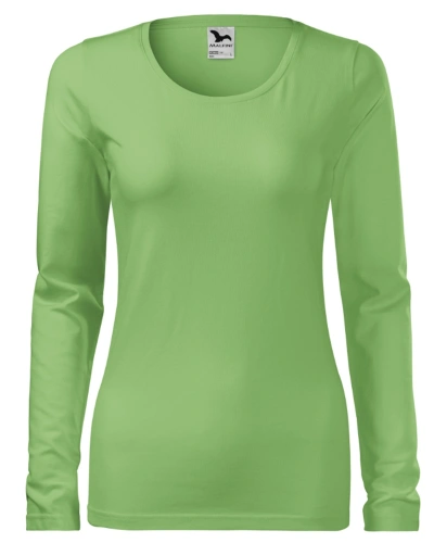 Tričko dámské SLIM 139 trávově zelená