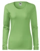 Tričko dámské SLIM 139 trávově zelená