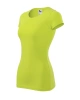 Dámské tričko GLANCE - limetkové