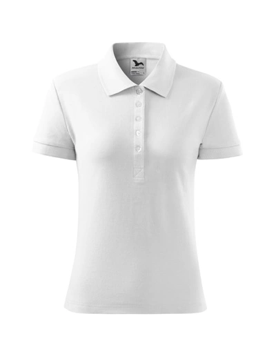 Dámská polokošile COTTON HEAVY, bílá