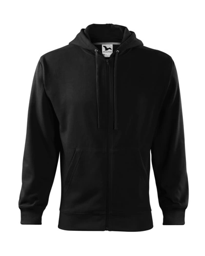 Pánská mikina TRENDY ZIPPER, černá