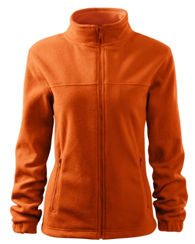 Mikina dámská fleece Jacket 504 - oranžová 2.jpg