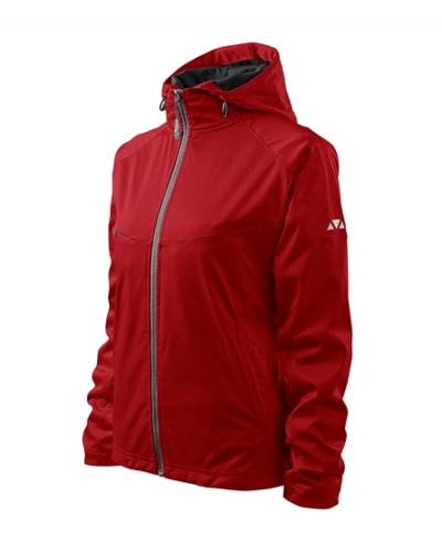 Dámská softshellová bunda COOL - červená Dámská softshellová bunda COOL - červená