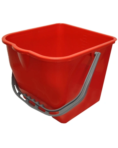 Vědro, 17 L, pro úklidový vozík, červený.jpg