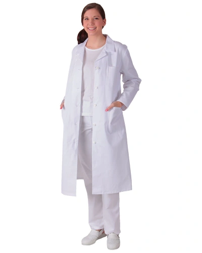 Dámský plášť 0030 - bílý Dámský plášť 0030 - bílý