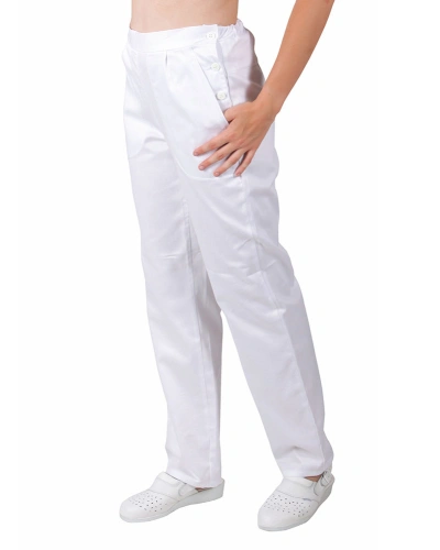 TDDámské kalhoty 0476 - bílé