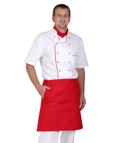 Zástěra JAN - červená Zástěra JAN - červená