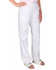 Dámské pracovní zdravotnické kalhoty, bílé