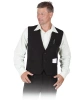 Pánská číšnická vesta 2550 - černá