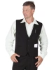 Pánská číšnická vesta 2550, černá