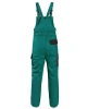 Kalhoty pánské monterkové s laclem LUXY ROBIN, zeleno-černé 2.jpg