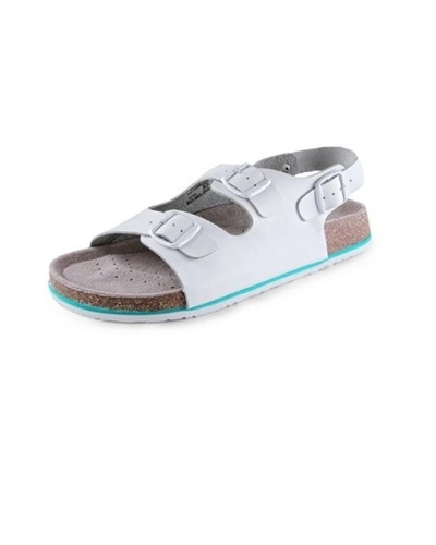 Obuv sandál CXS CORK MEGI s páskem, bílá