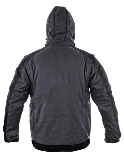 Bunda pánská zimní IRVINE, šedo-černá 3.jpg