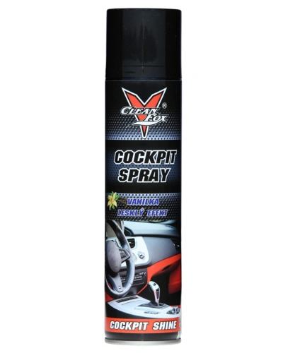 Sprej Cockpit, na palubní desky, Vanilka, lesk, 400 ml.jpg