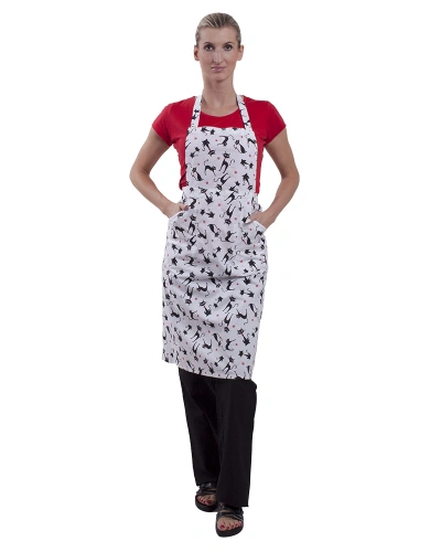 Dámská pracovní zástěra s potiskem Dámská pracovní zástěra s potiskem