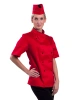 Dámský rondon 0409, krátký rukáv - červený