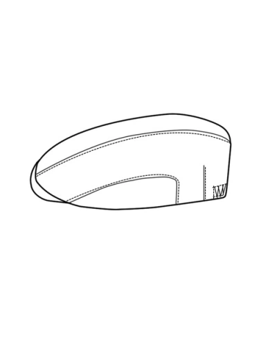 Čepice s kšiltem bekovka 0723 - nákres