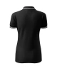 Dámská polokošile URBAN - černá/bílá