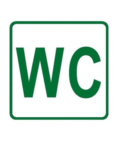 Bezpečnostní tabulka WC Bezpečnostní tabulka WC