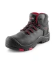 Obuv kotníková ROCK GRANITE S3 černo-červená 1