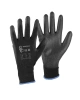 Rukavice BRITA BLACK, povrstvené Rukavice BRITA BLACK, povrstvené