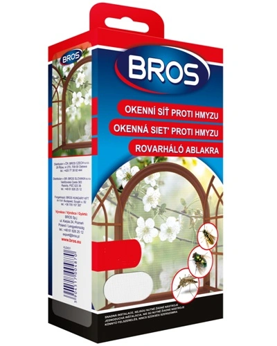 BROS, okenní síť proti hmyzu - 150x180cm