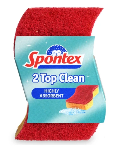 Houbička TOP CLEAN (97070333), na nádobí, s vyšší savostí, 2 ks.jpg