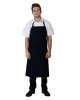 Unisexová zástěra 0059 - černá Unisexová zástěra 0059 - černá