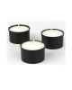 Hřbitovní svíce kalíšek černý malý 10ks