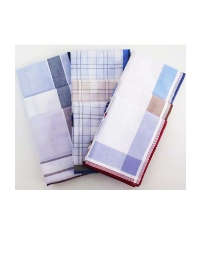 Pánské kapesníky světlé, 3ks/bal